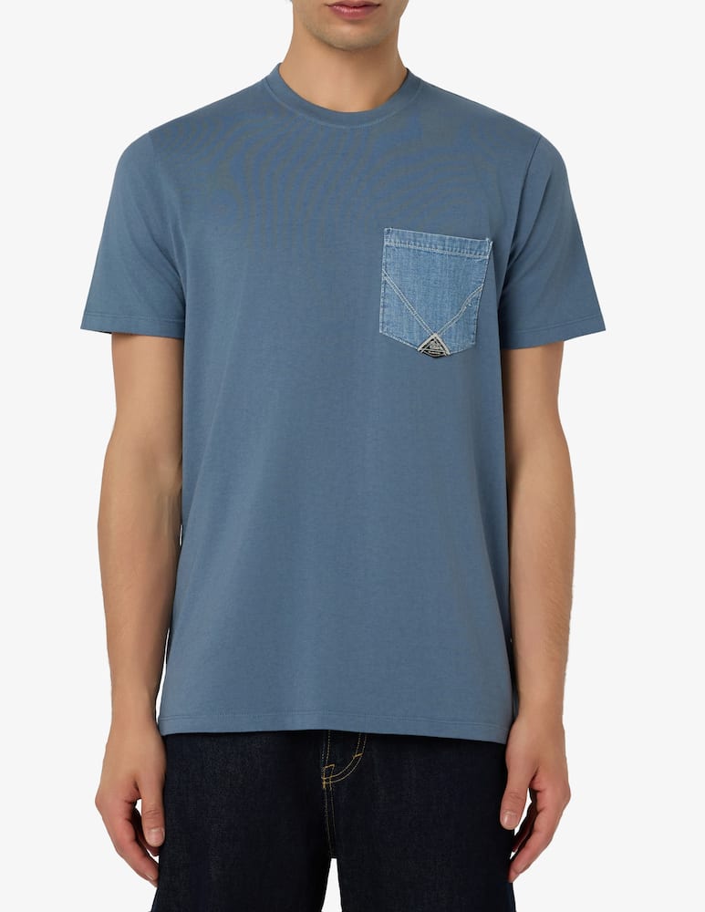 rinascente Roy Roger's Denim pocket t-shirt