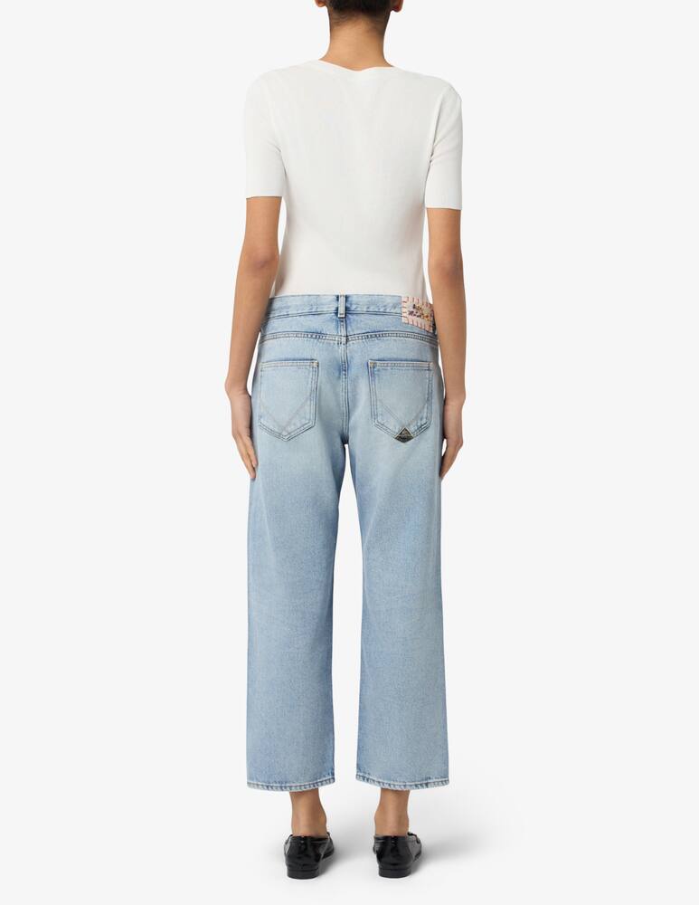 rinascente Roy Roger's Jeans a gamba dritta New Oskar Old Glory