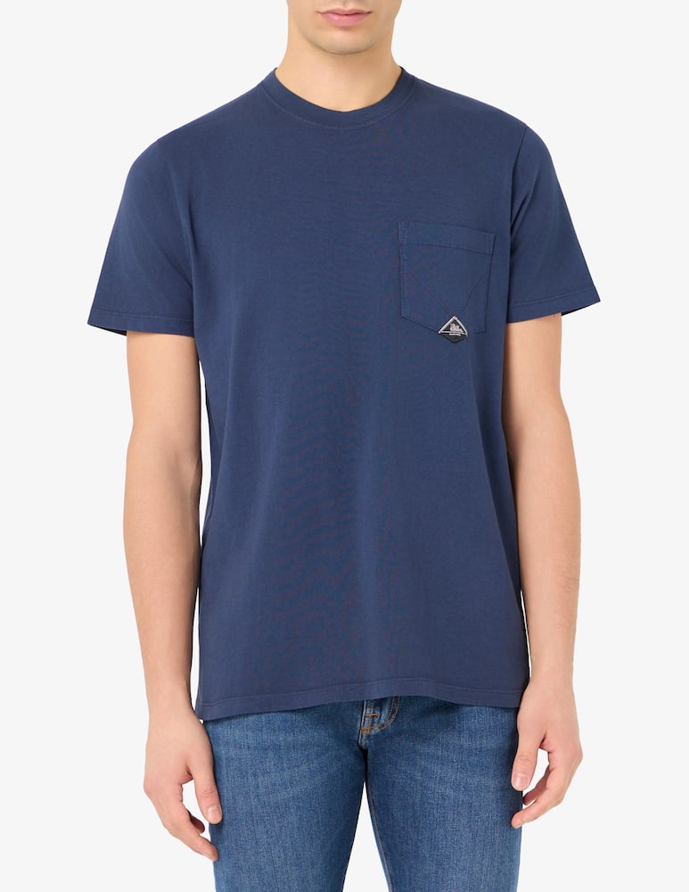 Roy Roger's T-shirt in cotone con tasca - immagine 1 Roy Roger's T-shirt in cotone con tasca - immagine 1
