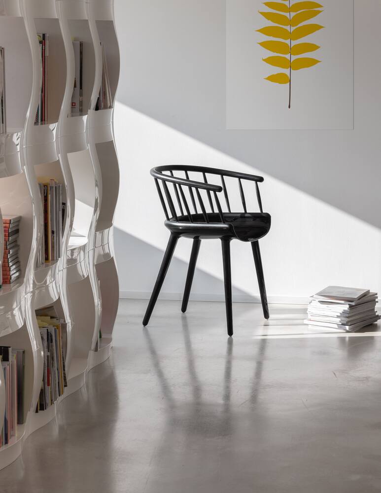 rinascente Magis Leaves Junglas Nigra Serigrafia - Giallo