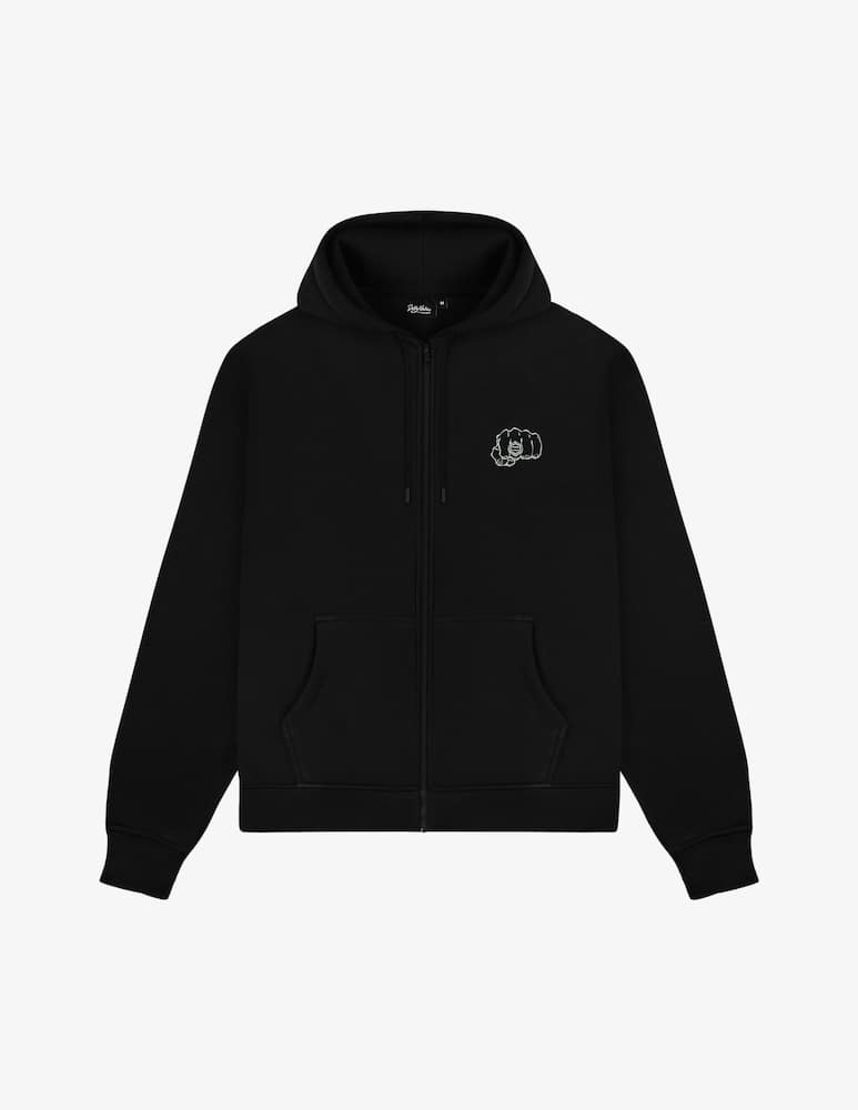 rinascente Dolly Noire Ring zip hoodie
