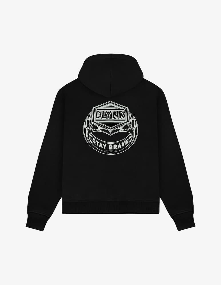 rinascente Dolly Noire Ring zip hoodie