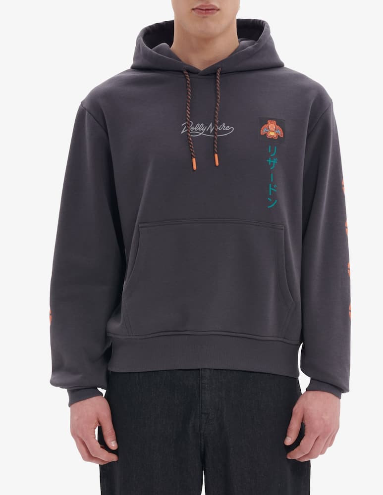 rinascente Dolly Noire Charizard evolution hoodie