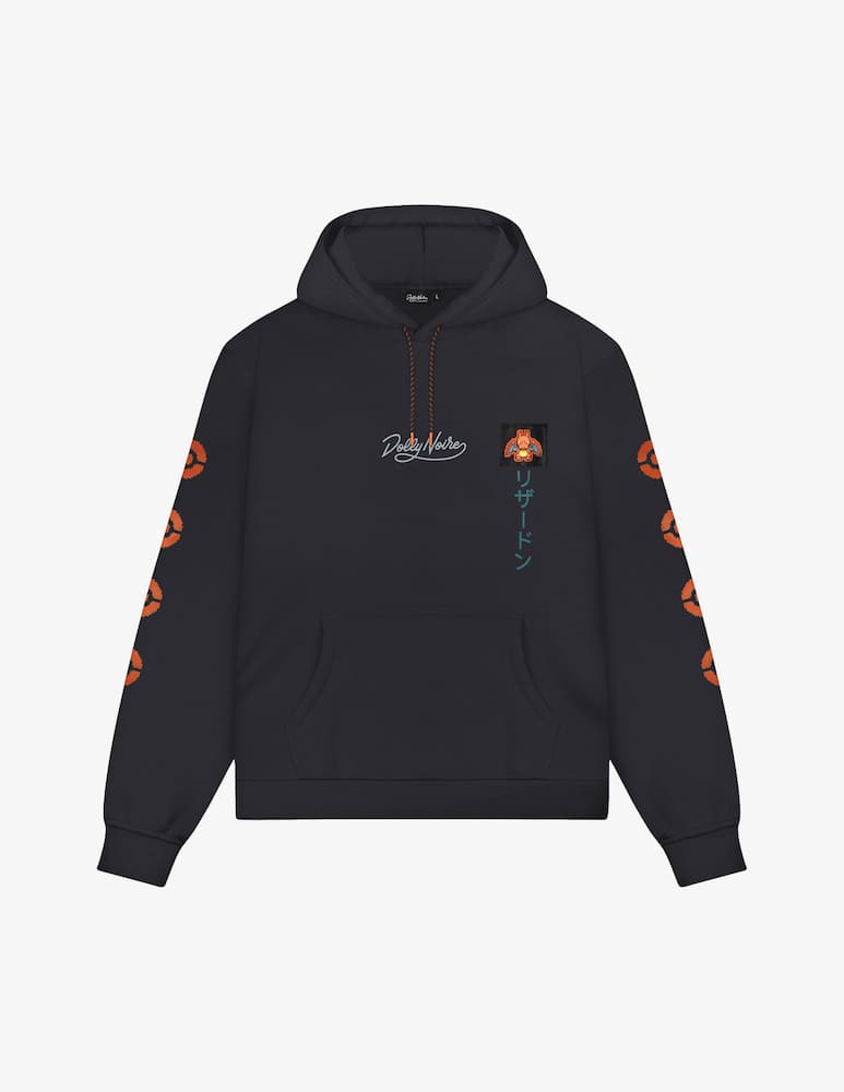rinascente Dolly Noire Charizard evolution hoodie