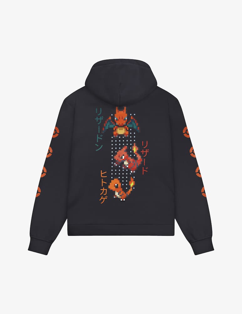rinascente Dolly Noire Charizard evolution hoodie