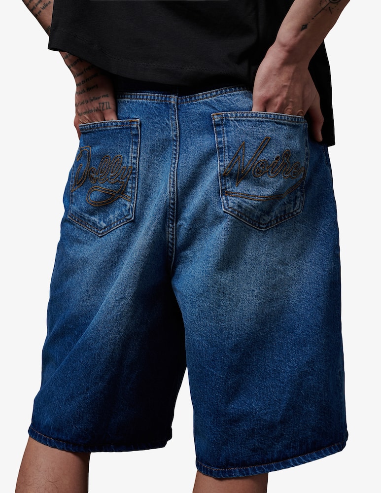 rinascente Dolly Noire Denim baggy bermuda shorts