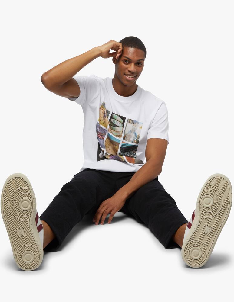 rinascente Marcelo Burlon T-shirt photo puzzle girocollo in cotone 