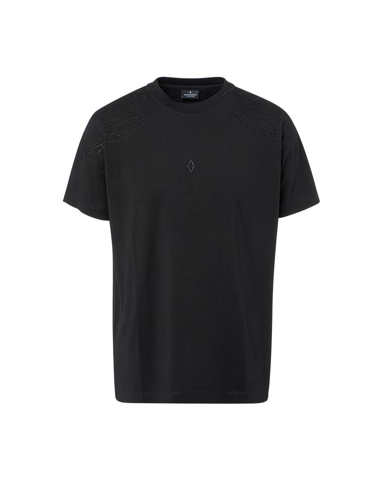 rinascente Marcelo Burlon T-shirt shoulder wings in cotone 