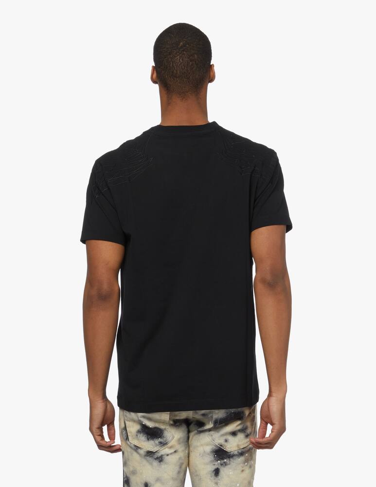 rinascente Marcelo Burlon T-shirt shoulder wings in cotone 