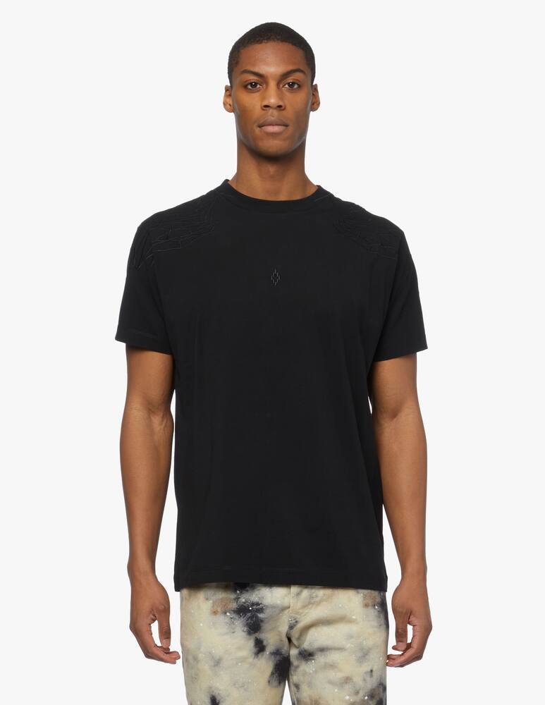 rinascente Marcelo Burlon T-shirt shoulder wings in cotone 