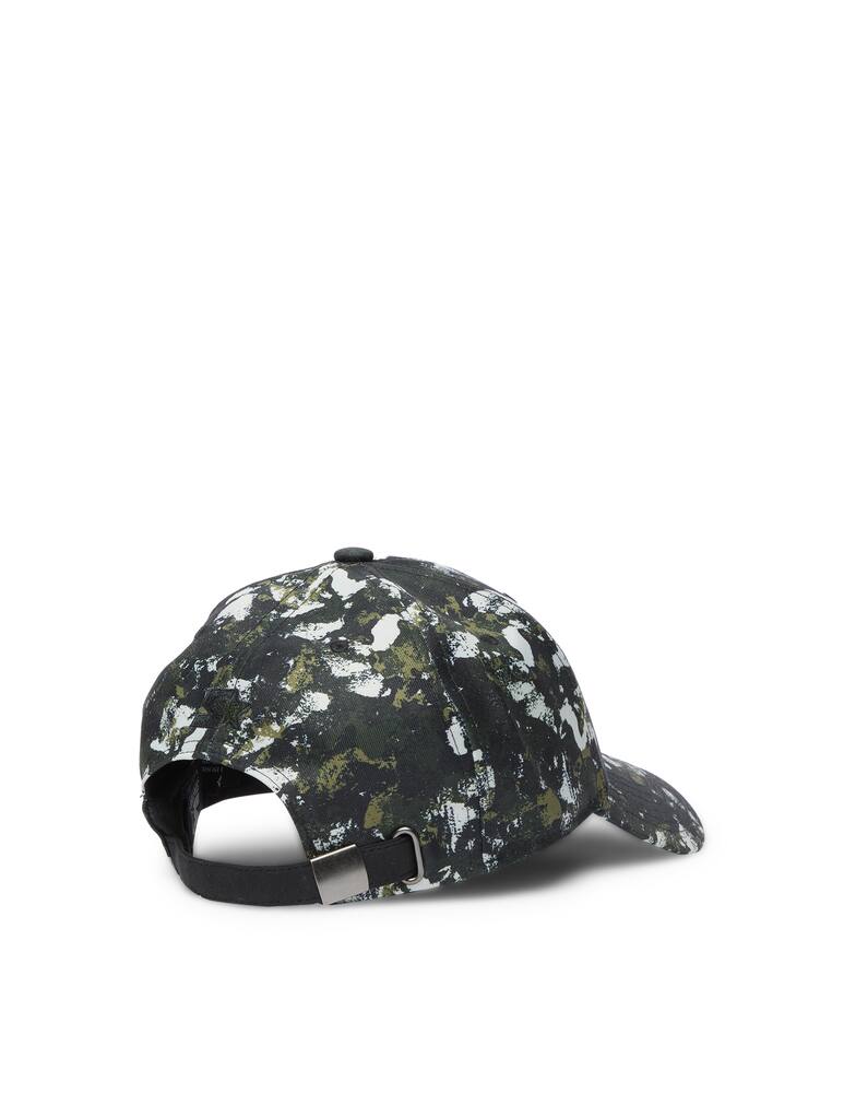 rinascente Marcelo Burlon Cappello visiera militare con logo