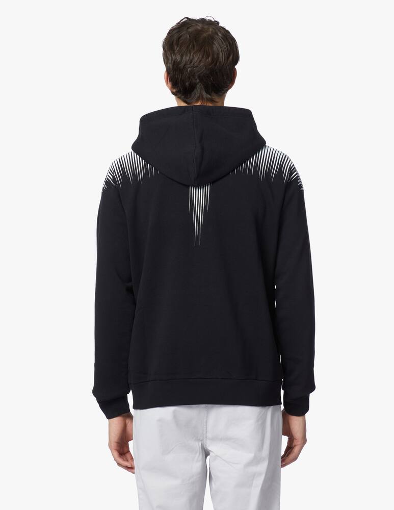 rinascente Marcelo Burlon Falls Wings Regular Zip Hood