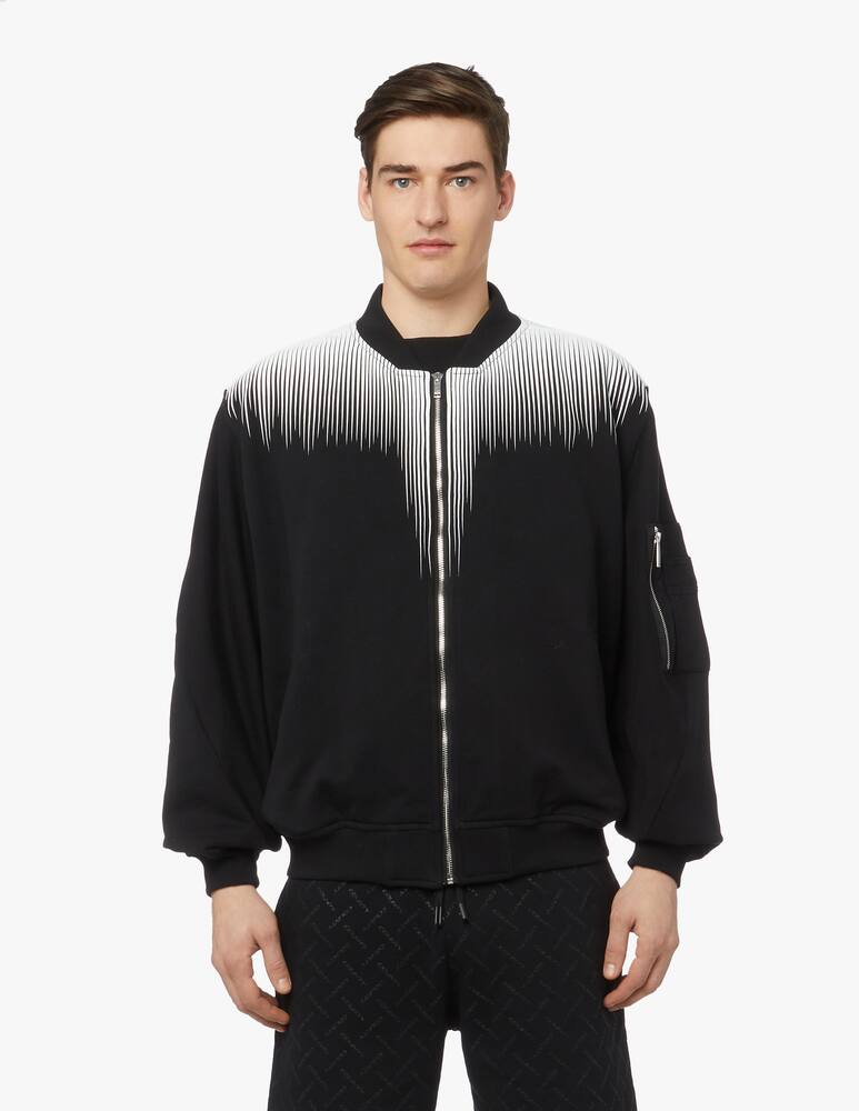 rinascente Marcelo Burlon Bomber Falls Wings Fleece