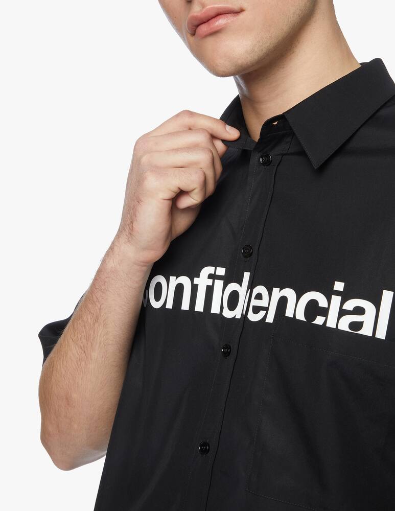 rinascente Marcelo Burlon Camicia confidencial in cotone 