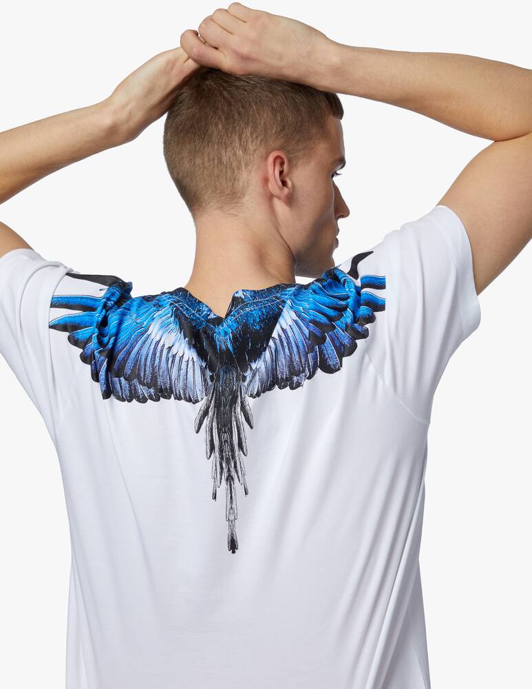 rinascente Marcelo Burlon Maglietta wings basic girocollo in cotone