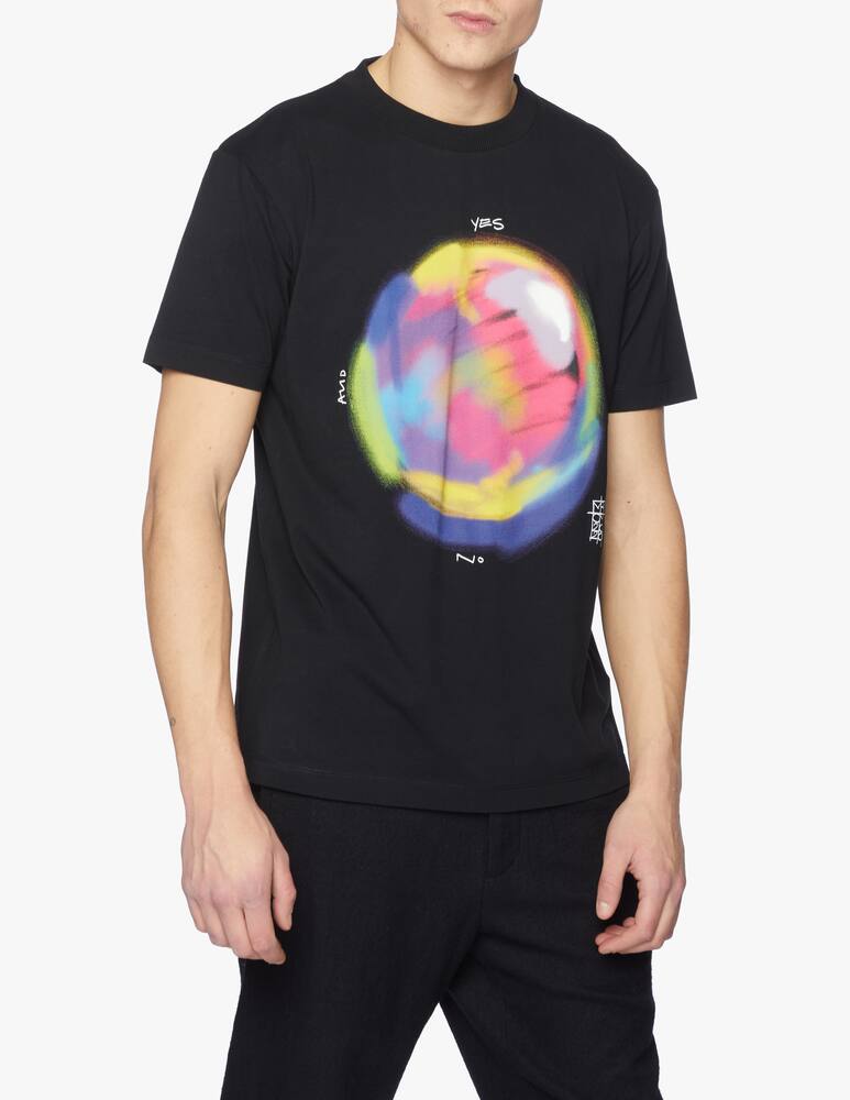 rinascente Marcelo Burlon T-shirt con stampa world basic
