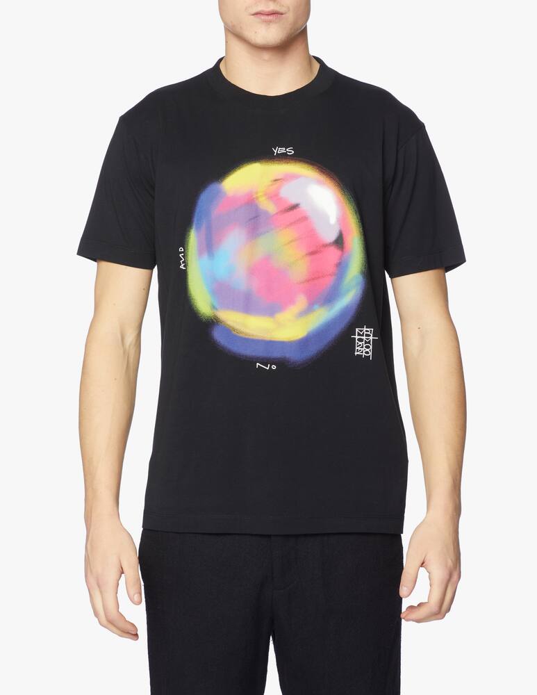 rinascente Marcelo Burlon T-shirt con stampa world basic