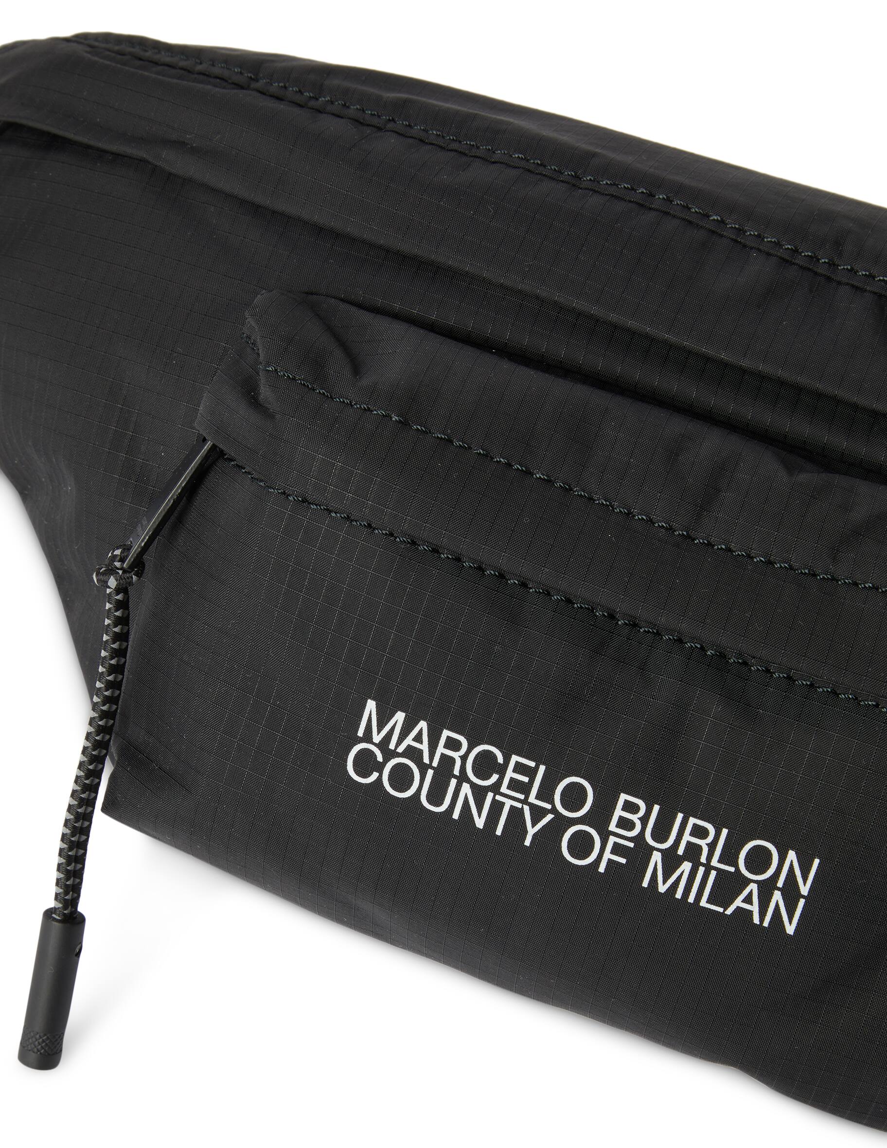 Shop Marcelo Burlon Double pocket belt bag on Rinascente