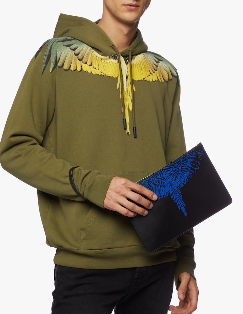 rinascente Marcelo Burlon Pochette pictorial wings