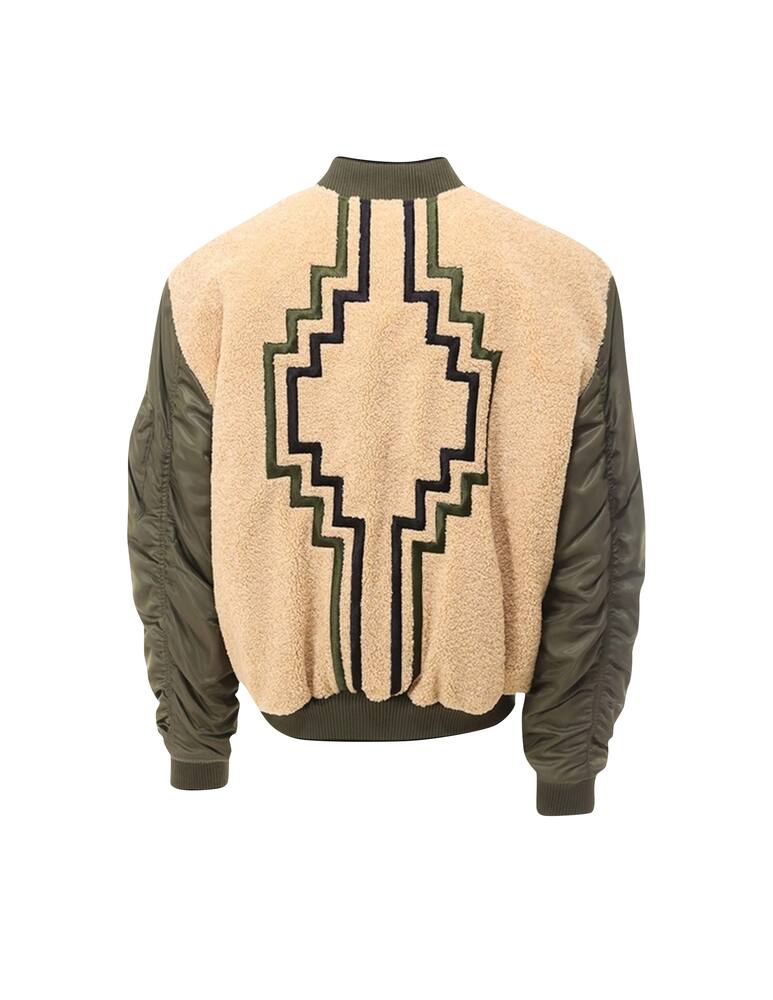 rinascente Marcelo Burlon Bomber reversibile in sherpa