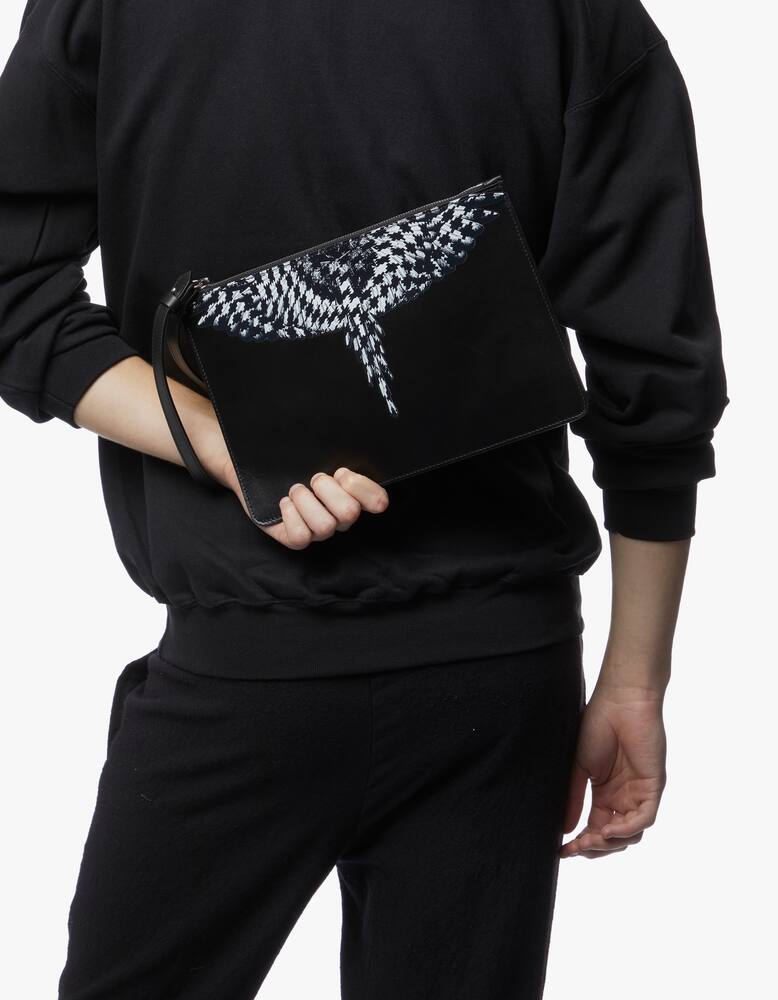 rinascente Marcelo Burlon Pouch logo wings