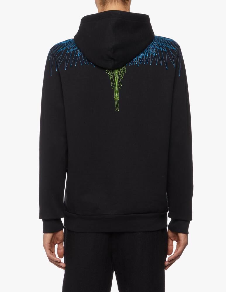 rinascente Marcelo Burlon Bezier wings hoodie