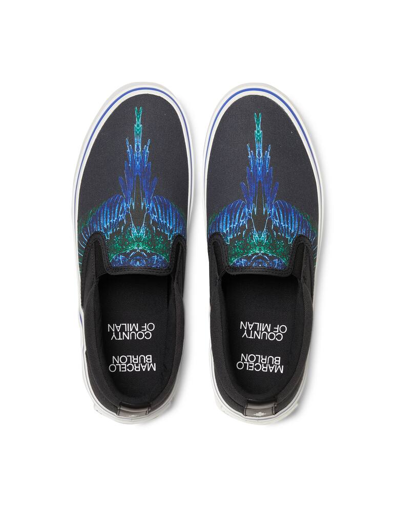 rinascente Marcelo Burlon Slip-on vulcanized wings