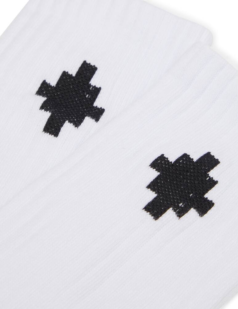 rinascente Marcelo Burlon Calze logo in cotone