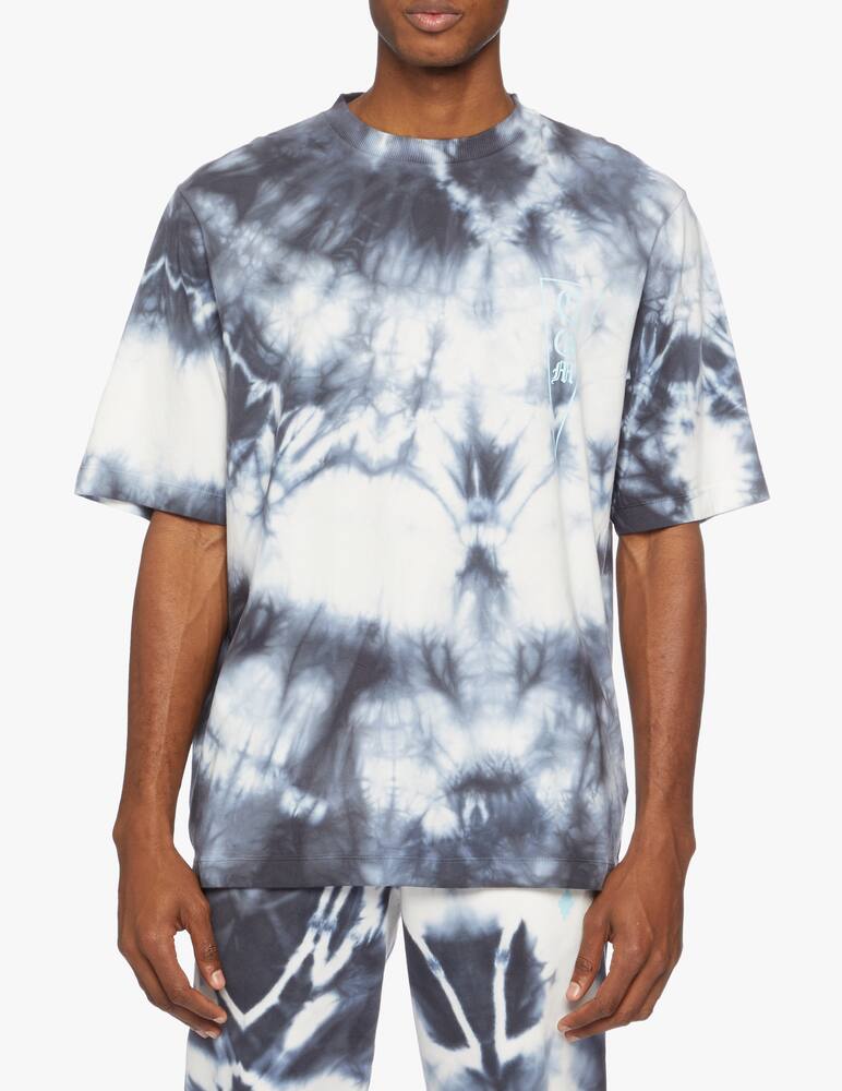 rinascente Marcelo Burlon T-shirt tie&dye over