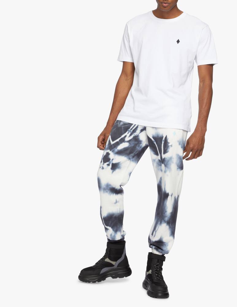 rinascente Marcelo Burlon Pantaloni tuta cross tie&dye relax fit