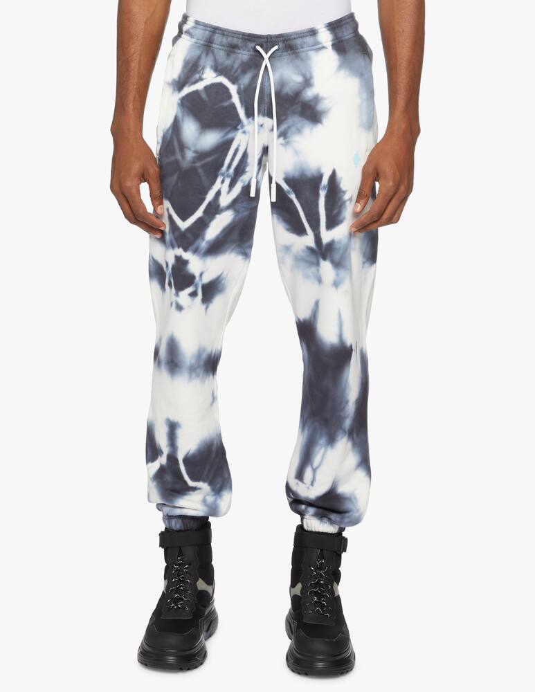 rinascente Marcelo Burlon Pantaloni tuta cross tie&dye relax fit