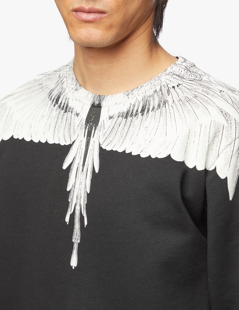 rinascente Marcelo Burlon Wings regular fit crewneck