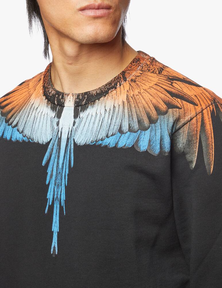 rinascente Marcelo Burlon Wings regular fit crewneck