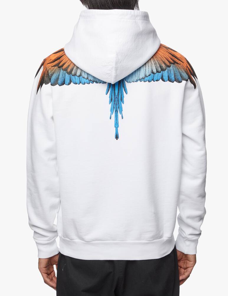 rinascente Marcelo Burlon Felpa con cappuccio wings regular fit