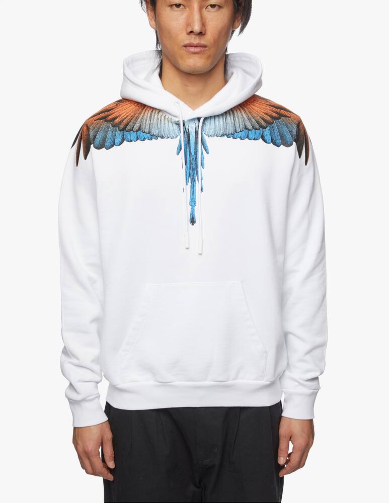 rinascente Marcelo Burlon Felpa con cappuccio wings regular fit