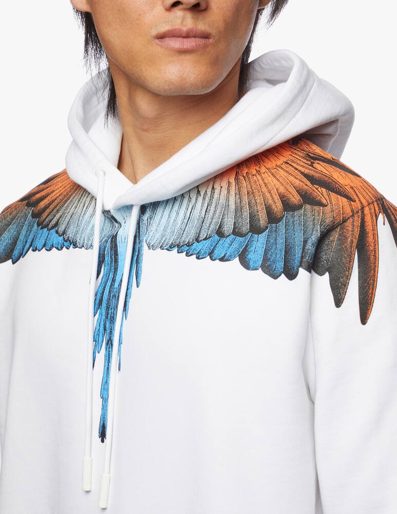 rinascente Marcelo Burlon Felpa con cappuccio wings regular fit