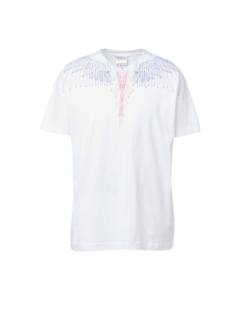 rinascente Marcelo Burlon T-shirt bezier wings regular fit