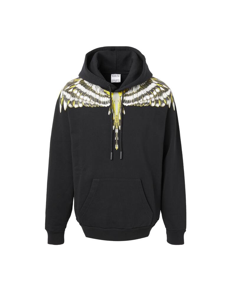 rinascente Marcelo Burlon Birds wings regular fit hoodie