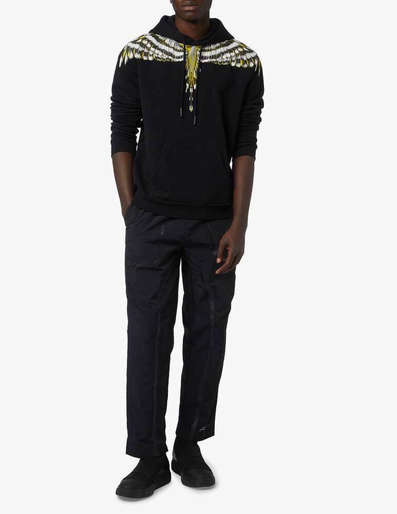 rinascente Marcelo Burlon Birds wings regular fit hoodie