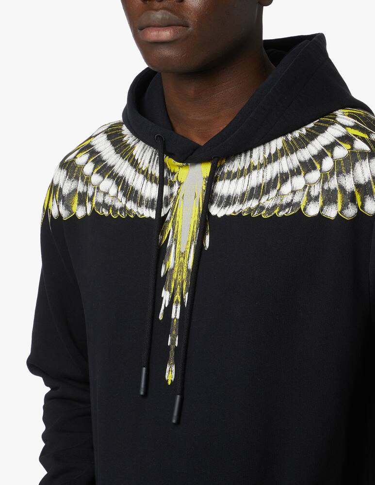 rinascente Marcelo Burlon Birds wings regular fit hoodie
