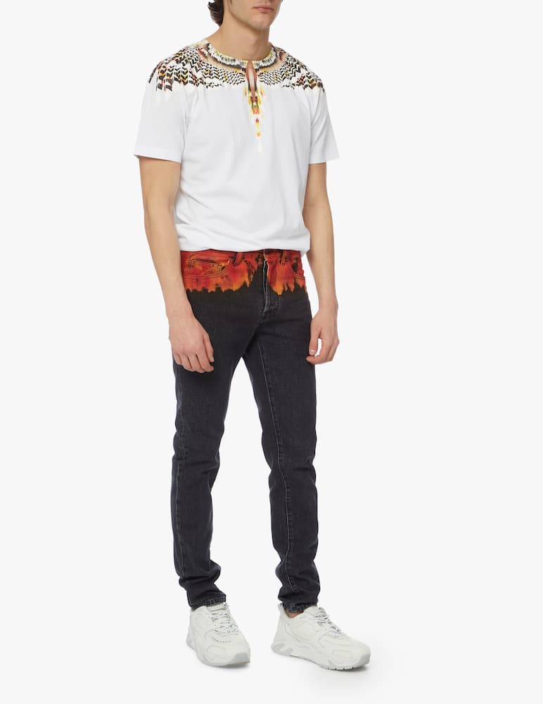 rinascente Marcelo Burlon T-shirt grizzly wings regular fit