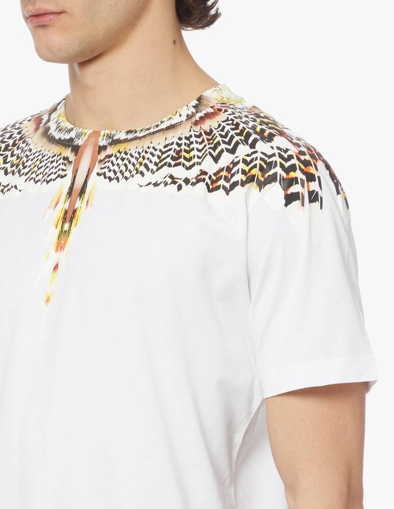 rinascente Marcelo Burlon T-shirt grizzly wings regular fit