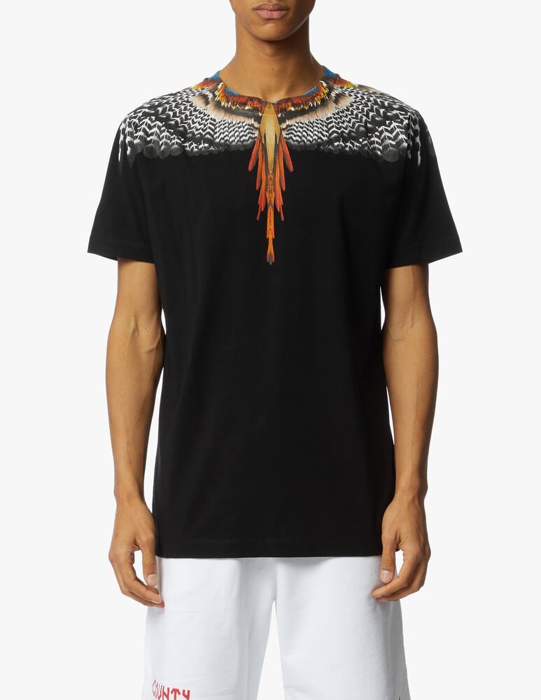 rinascente Marcelo Burlon T-shirt grizzly wings regular fit