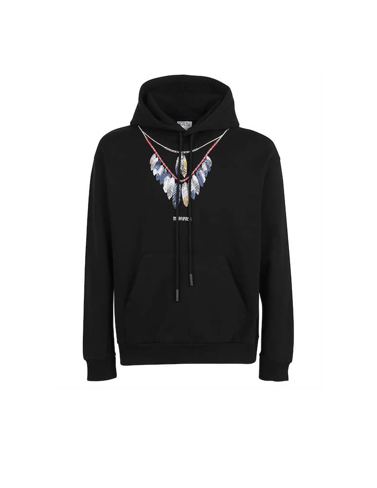Marcelo Burlon Double chain over fit hoodie - picture 1 Marcelo Burlon Double chain over fit hoodie - picture 1