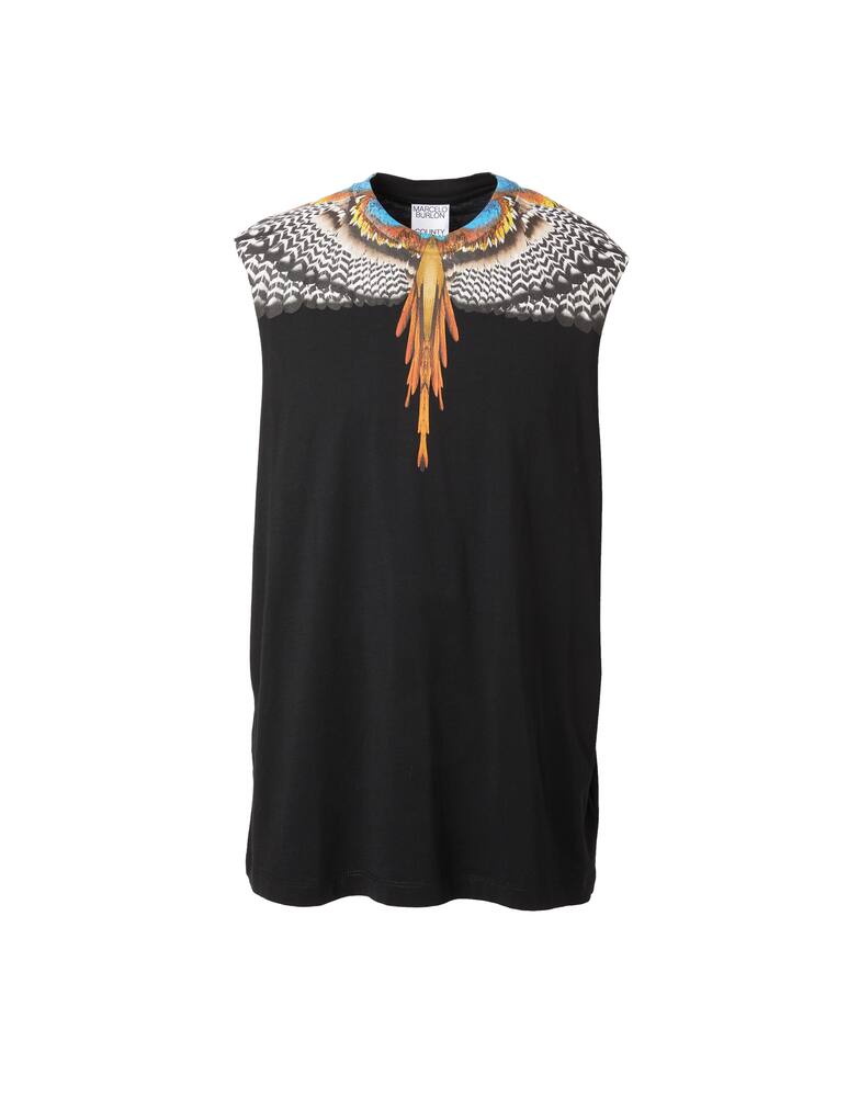Marcelo Burlon Grizzly wings basic tank top - picture 5