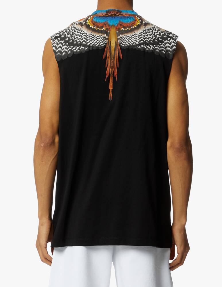 Marcelo Burlon Grizzly wings basic tank top - picture 3