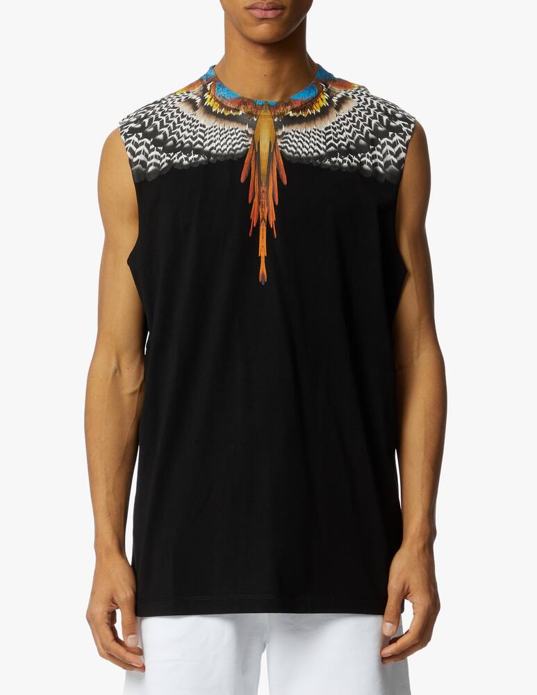 Marcelo Burlon Grizzly wings basic tank top - picture 1