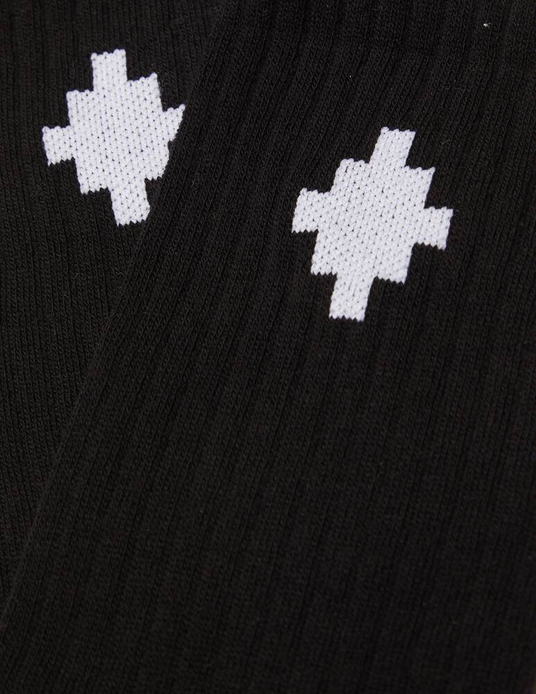 rinascente Marcelo Burlon Cross sideway midhigh socks