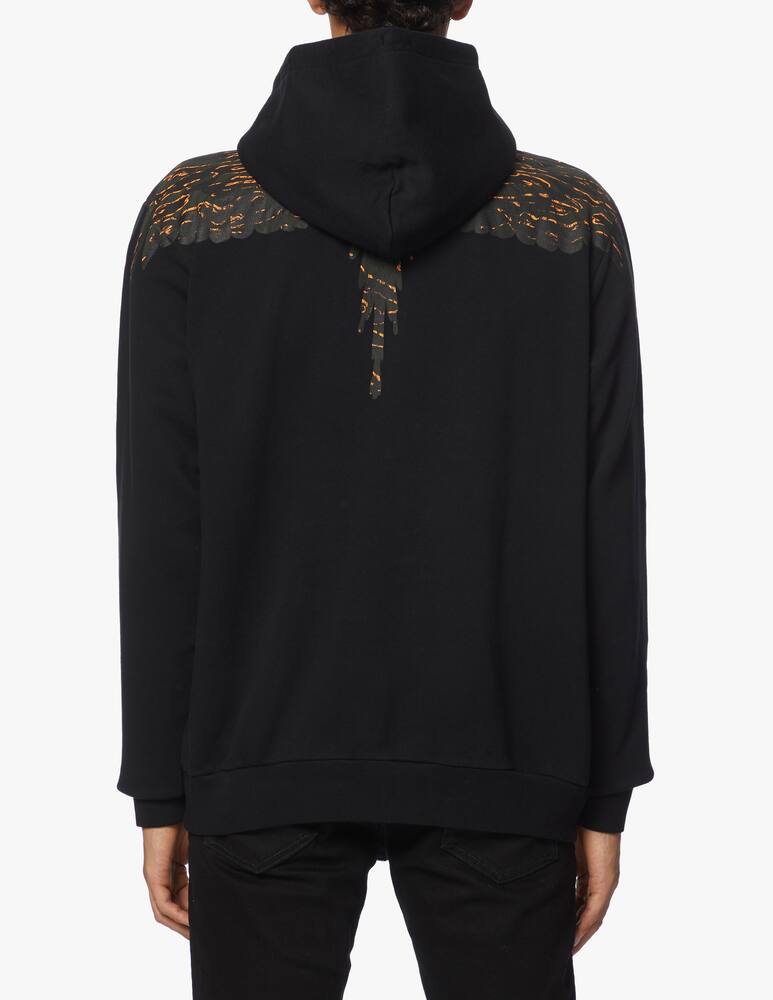 rinascente Marcelo Burlon Felpa con cappuccio regular fit camo wings