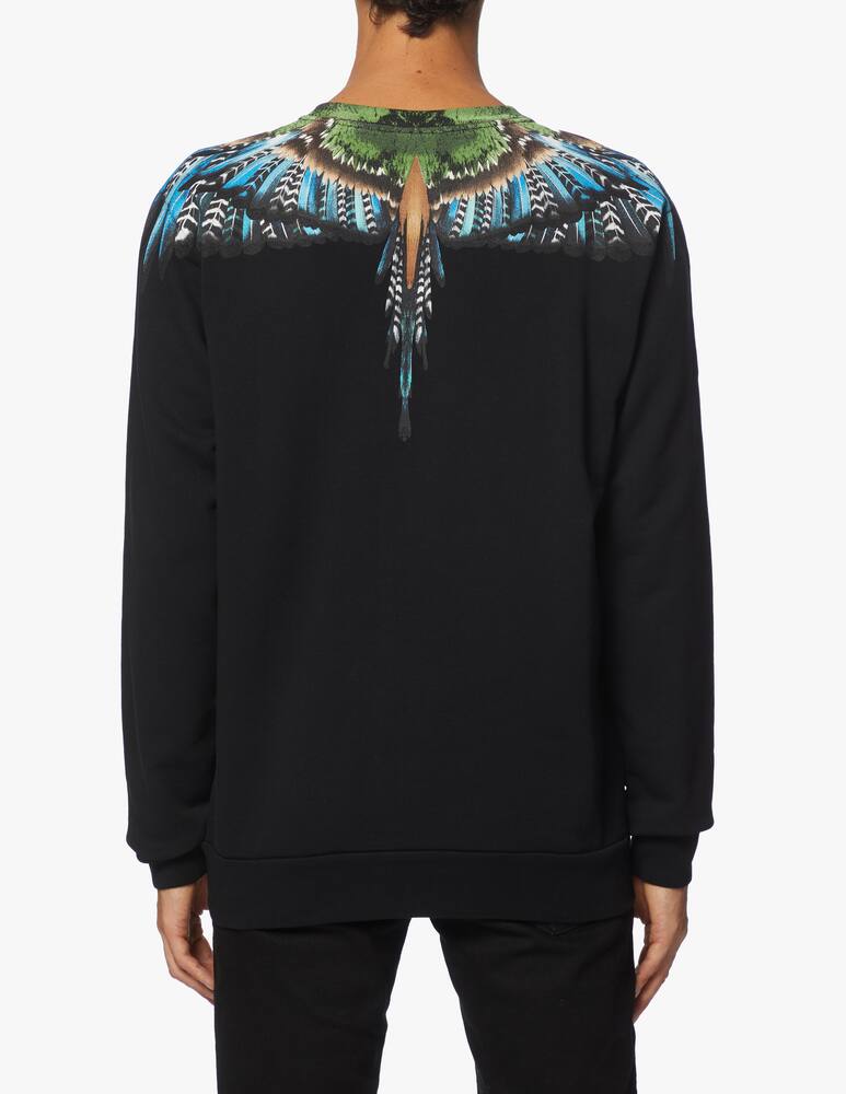 rinascente Marcelo Burlon Felpa girocollo regular fit grizzly wings